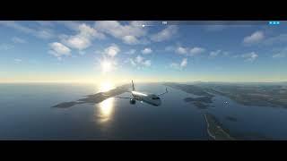 AMBER Virtual Airlines - Dubrovnik ILS 11 approach