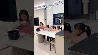 The triplets went to school, and they didn't do any homework!