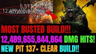 NEW 12 Trillion DMG BUSTED Pit 137+ Spiritborn Build!!