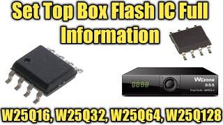 Set Top Box Flash IC #25Q32 25Q64 Full Information | Flash IC 25Q32_25Q64 Complete Details