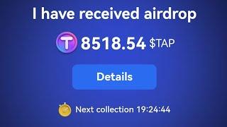 Tap Coin Airdrop Launch | Tap Coin Airdrop Withdrawal Process #tapcoins