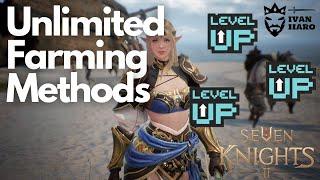 Unlimited Farming Trick to Level Up You Heroes Plus Bonus | Seven Knights 2