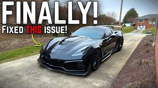 HOW TO LOWER your C7 Corvette for FREE! ZR1 Corvette MUST HAVE modification!