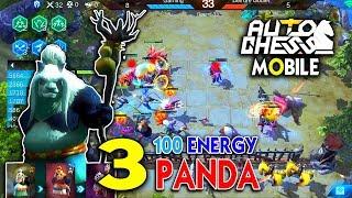 Arena of Evolution: Chess Heroes | 3 Panda = 100 Energy | Top 1