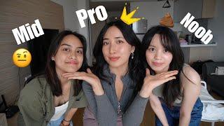 AMATEUR vs INTERMEDIATE vs PRO ASMR w/ Friends