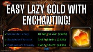 Enchanting is amazing for no effort gold in the War Within! Enchanting TWW Gold Guide