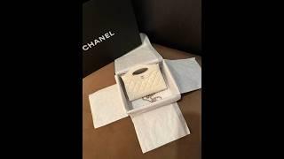 Chanel 31bag nano #unboxing #luxurybag #bag #luxurybagreview #fashion #luxury #luxebags #chanelbag