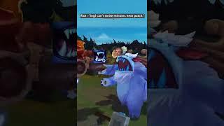 oh no smite on minion #gaming #leagueoflegends