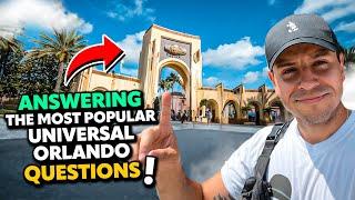 Your Most Popular Universal Orlando Vacation Planning Questions!