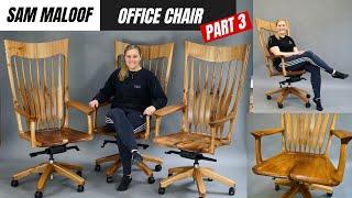 I made SAM MALOOF inspired OFFICE CHAIRS - part 3 - The FINALE