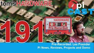 The Pi Cast (10/15): Pre-recorded Raspberry Pi News, Reviews, Projects and Demo with Les Pounder