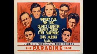 The Paradine Case (1947) Hitchcock Film Noir Starring Gregory Peck