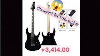 Cheapest electric guitar 24 frets