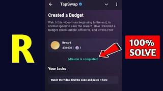 Created a Budget | Tapswap Code | How I Created a Budget That’s Simple, Effective, and Stress-Free