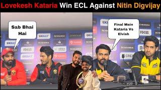 LoveKesh Kataria & ​⁠@Thugesh Win ECL Match Against Digvijay Rathee & Nitin Chandila 