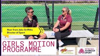 Jake Griffiths ASHS Girls Motion Programme