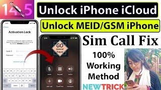 How to Bypass MEID/GSM iPhone iCloud with Sim Call Fix in Full Free Windows | iOS 14.5.1/12.5.3