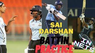 Gujarat Titans  Batsman || Sai Sudarshan || Batting Practice In Nets