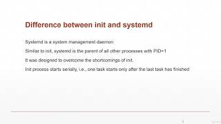 Linux Systems Administrator Master Class 4-2  init vs systemd