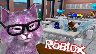 КОШКА ЛАНА  УЧИТЕЛЬ В ШКОЛЕ РОБЛОКСА! ROBLOX Highschool