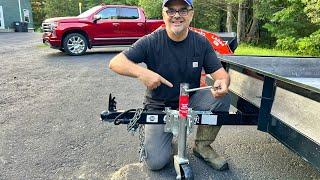 Swivel Jack Installation for Utility Trailer