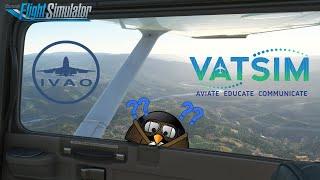 IVAO or VATSIM ?? Which to CHOOSE??? | Online Networks Breakdown | MSFS