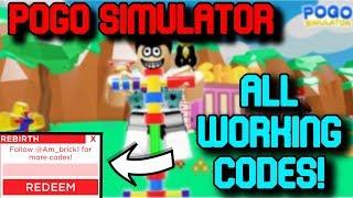 *ALL* OP WORKING CODES! Roblox Pogo Simulator