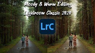 Moody & Warm Editing Tips for Engagement Photographers | Lightroom Classic 2020