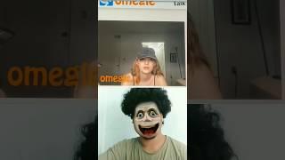 Omegle filter beautiful girl prank  ome tv #shorts