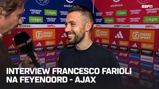 "Ik heb genoten, maar na het duel zit ik met mijn hoofd bij PSV" ⏭️ | Interview Francesco Farioli