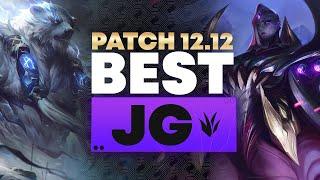 The BEST Junglers For All Ranks On Patch 12.12! NEW S Tier! | Season 12 Tier List League of Legends