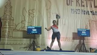 Irina Martynova. Snatch 207. WC 2020 in Saint Petersburg