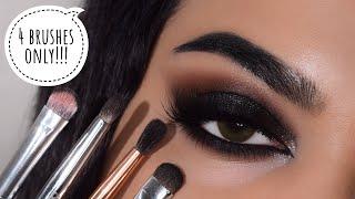 THE ONLY EYE BRUSHES YOU NEED!! Affordable Makeup brushes in India for small hooded eyes #eyemakeup