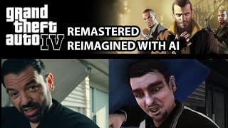 GTA IV with ultra-realistic graphics Gen-3 video to video Runway ML Artificial intelligence