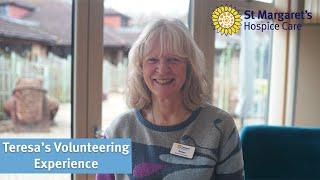 Teresa's Volunteering Experience - St Margaret's Hospice Care