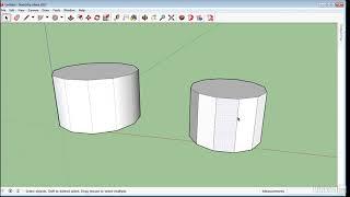 Tutorial Sketchup - 04 10 Soften and smooth edges