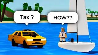 ROBLOX Brookhaven RP - FUNNY MOMENTS (TAXI 20)