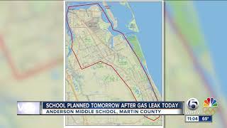 Martin County schools affected by gas leak back on session