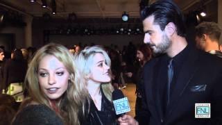 Sky Ferreira & Cory Kennedy at Mercedes-Benz NY Fashion Week Fall Winter 2012