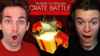 I Challenged Tri House To A Crate Battle In Rocket League!