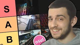 Ranking Every Popular osu! Keyboard