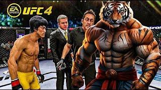 UFC 4 Bruce Lee Vs. Old Tiger Ea Sports