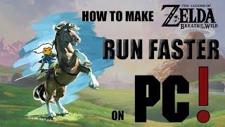 HOW TO MAKE BREATH OF THE WILD RUN FASTER ON PC (cemu 1.9)