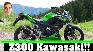 Kawasaki Z300 2015 I TOP A2 Motorrad I mit TomTour