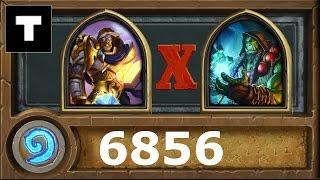 Hearthstone 6856 Rank 20 Murlock Paladin vs Shaman!