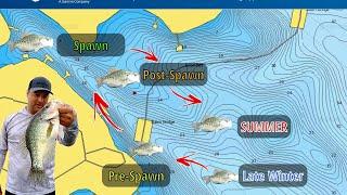 How to find Crappie on a Reservoir