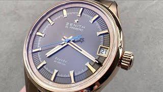 Zenith El Primero Espada 18.2170.4650/75.M2170 Zenith Watch Review