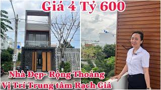 Nhà Rộng đẹp 5x27,75m Mặt tiền Trần Văn Giàu 2 Lầu -5 Phòng gần Chợ, Trường, Quảng Trường #rachgia