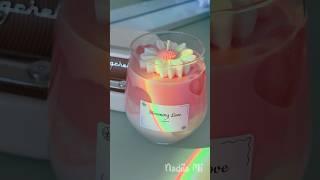 Blooming Love | DIY Water Candle ASMR with Gel & Soy Wax️