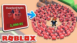 NOOB buys FULL TEAM of OP PETS in ADVENTURER SIMULATOR... (ROBLOX)